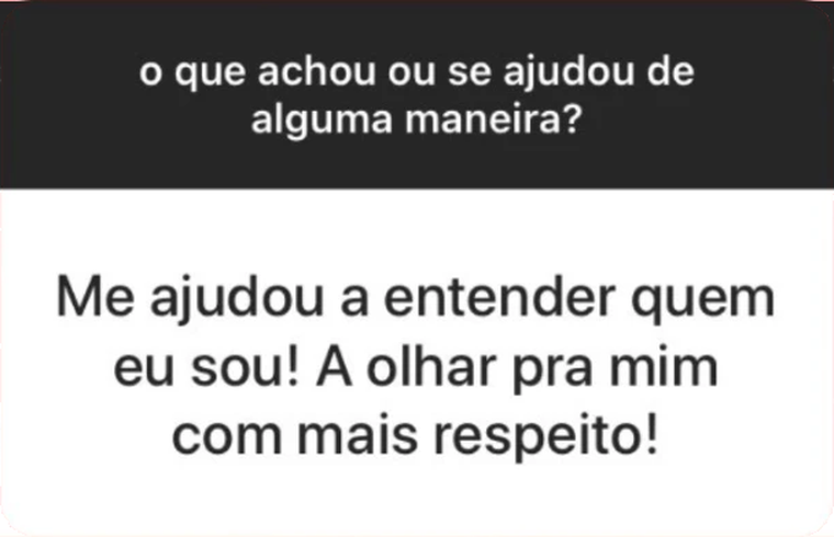 Feedback de cliente sobre leitura astrológica: “Me ajudou a entender quem eu sou! A olhar pra mim com mais respeito!”